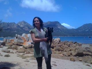 Katherine and Darcy at Coles Bay