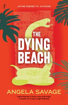 Book Cover - The Dying Beach, Angela Savage