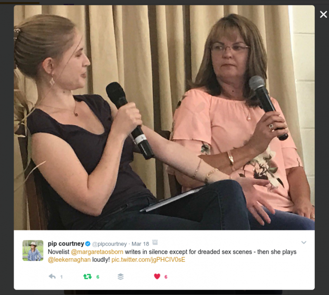 (Blushing. Really, really red) 