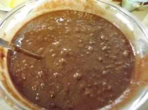 Cake Mixture Ready to go