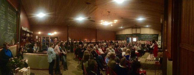 Lake Hill Launch Crowd