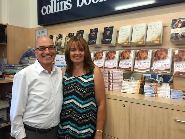Peter at Collins Bookstore in Wagga Wagga