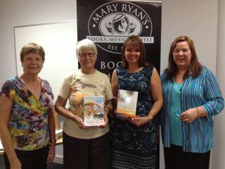 The delightful ladies from Mary Ryan’s bookstore along with the accommodating and lovely people from the Hervey Library hosted my talk …
