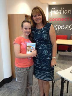 And I was also lucky enough to chat with a delightful young lady whose dream it is to become a published author