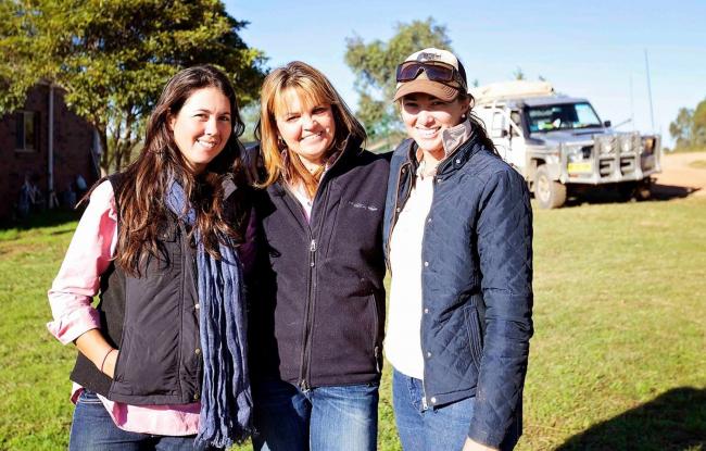 Miss Grey, me! and Bush Chooks