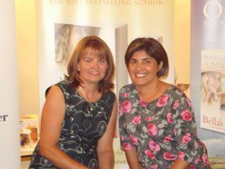 Two happy ladies after the event, delighted the ‘in conversation’ had been received so well. Can I say again just how fabulous Celine was? 