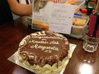 A beautiful cake … 