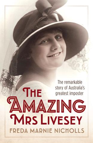 Book Cover - The Amazing Mrs Livesey, Freda Marnie Nicholls
