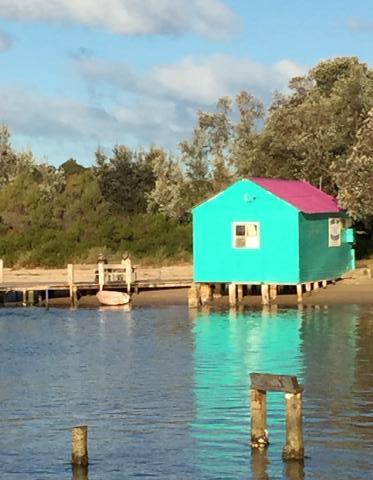 The reverse of this colour scheme .. sort of ... because I love pink.