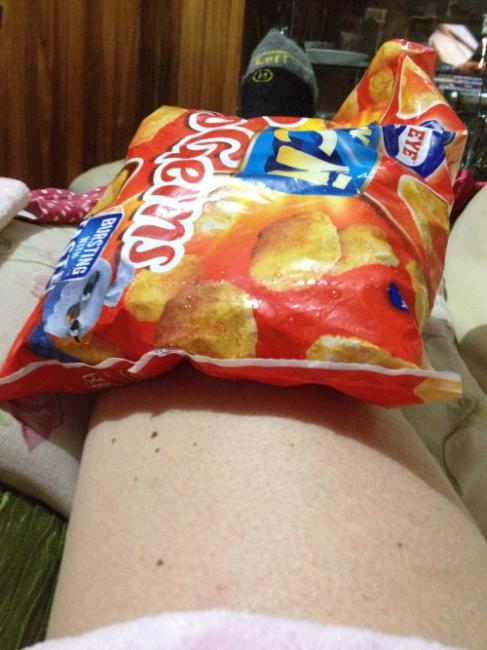 I managed to fall flat on my face and do a little bit of damage to my knee