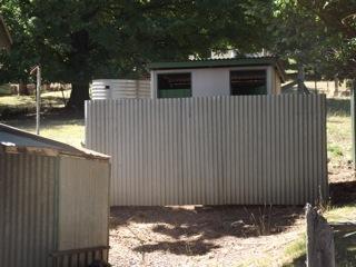 Thunderboxes at the Public Library in Bright